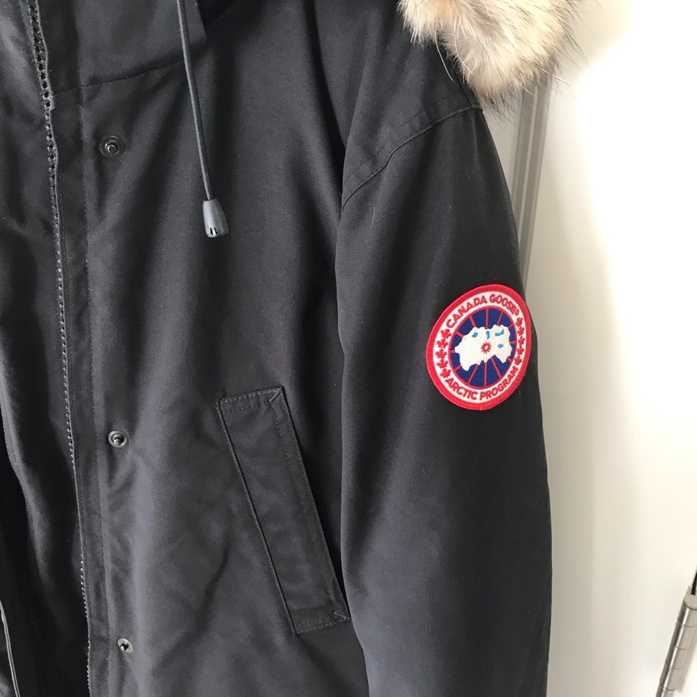 Canada Goose Black Parka Trillium - Small
